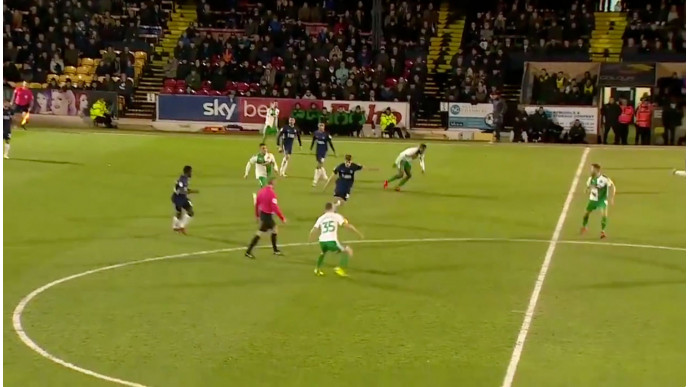 A 17-year-old has scored the greatest debut goal of all-time for Southend United