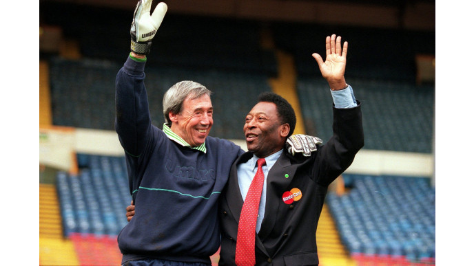 Pele has paid a wonderful tribute to the late, great Gordon Banks