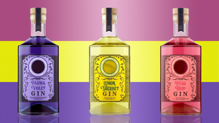 There now gins that taste like parma violets and sherbet lemons