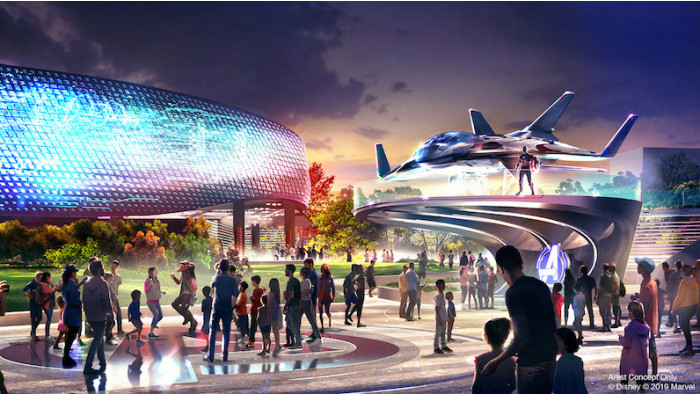 This is the best look yet at Disneyland's new Marvel and Frozen-themed lands