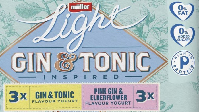 Müller’s new gin & tonic yogurt takes breakfast to a new level