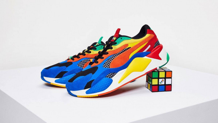 puma colourful shoes