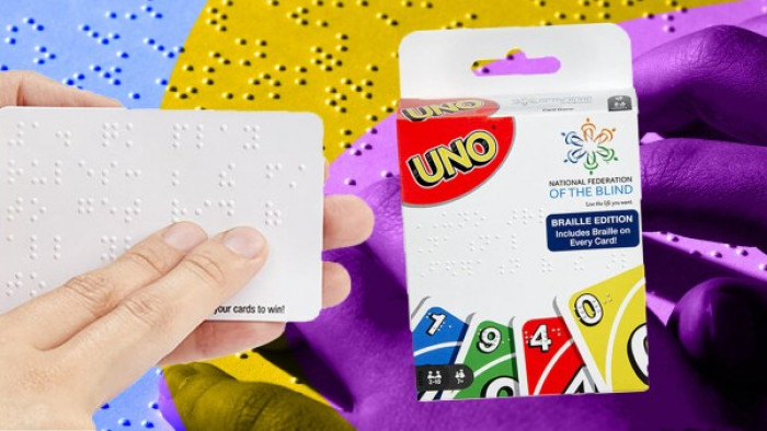 UNO has launched its first braille deck - and it's even got Alexa involved