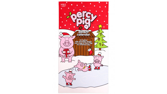 The Percy Pig advent calendar has finally been revealed - which means the Christmas countdown begins