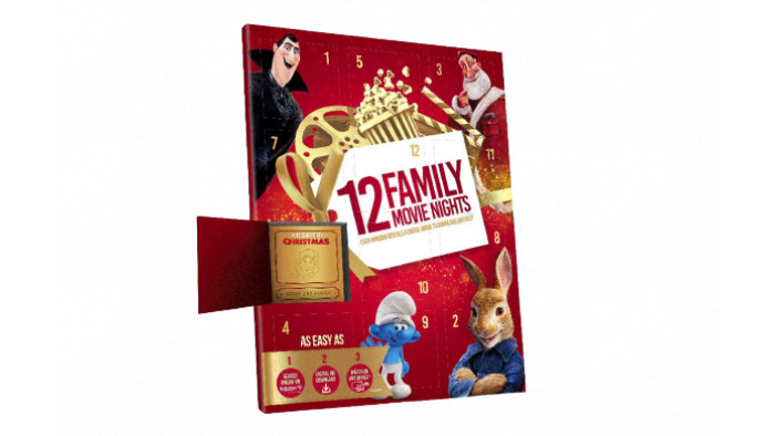 You can now buy an advent calendar filled with films