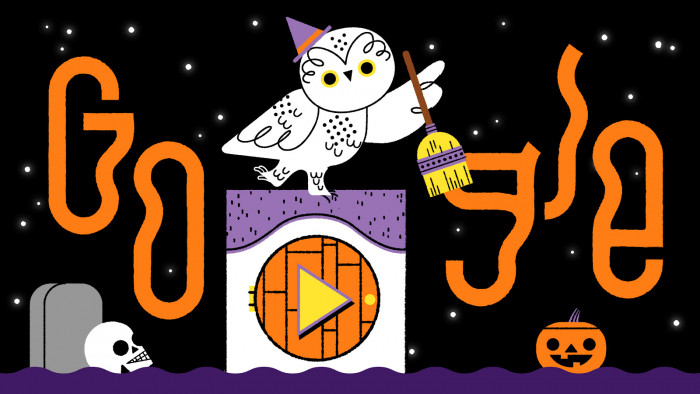 Google’s Halloween Doodle let’s you play ‘trick or treat’ with creepy creatures