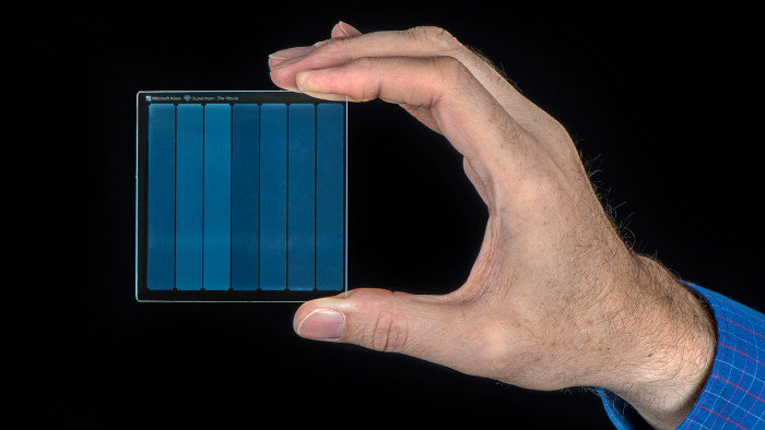 Microsoft to send Superman to the Phantom Zone - will archive movie on glass