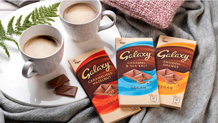 Galaxy launch all-new vegan 'milk' chocolate range