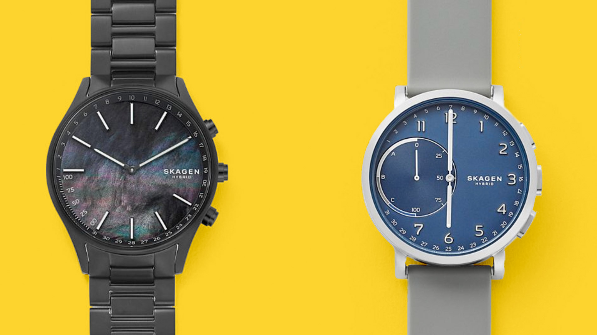 Massive Black discount! Skagen hybrid watches to 75% off right now