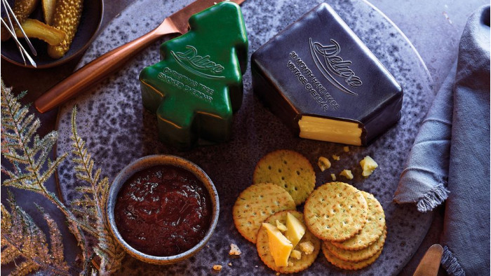 This gin-infused cheese might be the ultimate intriguing Christmas offering