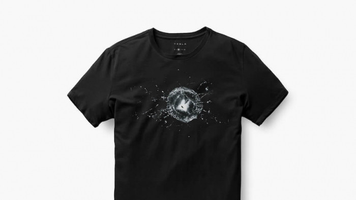 Tesla mocks itself with ‘bulletproof’ Cybertruck t-shirt