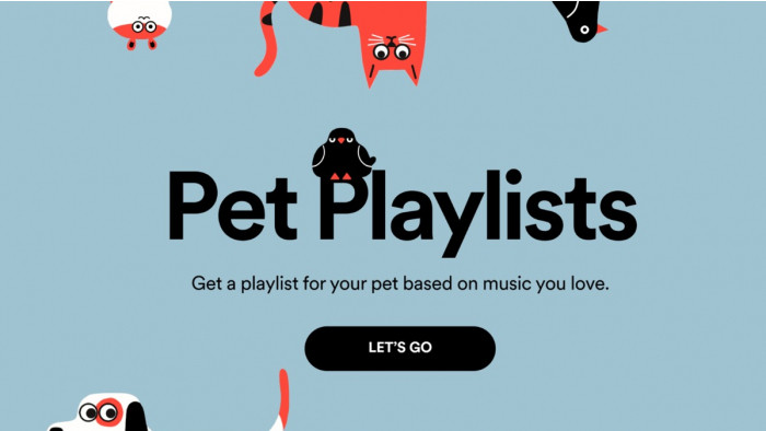 Spotify is now creating playlists (and podcasts) to curb your pets' anxiety