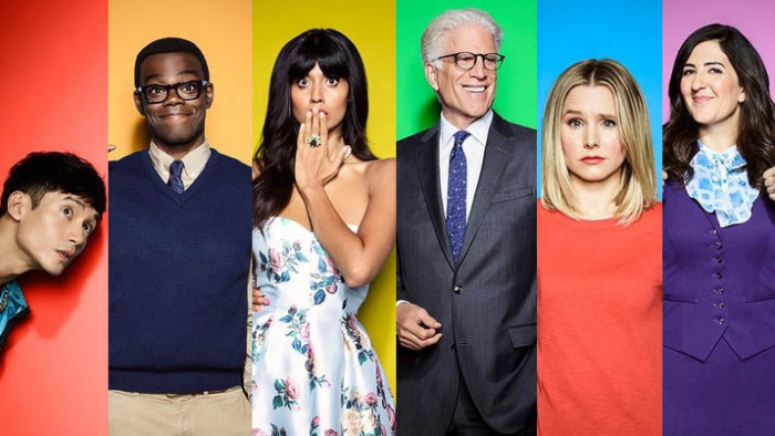 Forking hell! The Good Place finale is now available on Netflix