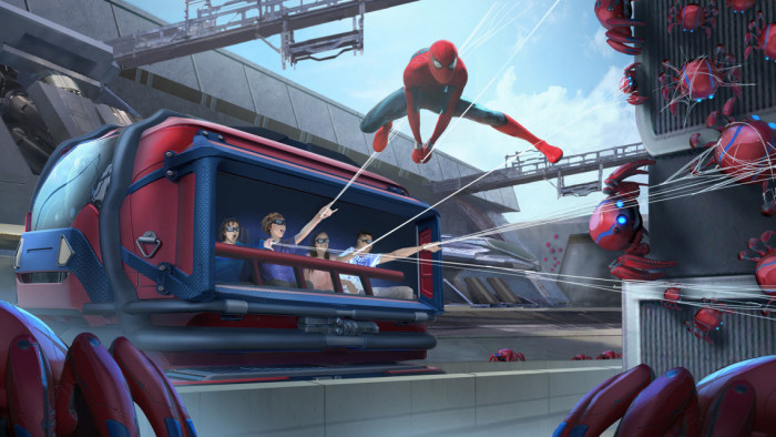 Disney reveals new life-size Spider-Man animatronic set to wow fans