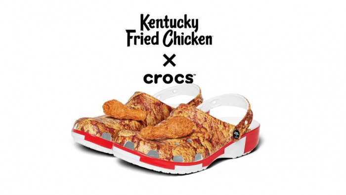 KFC Crocs are a thing - and they're covered in chicken-scented drumsticks