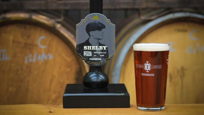Drink like the Shelbys with the first ever 'legitimate' Peaky Blinders beer