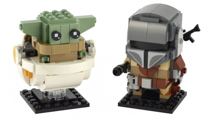 LEGO’s new Baby Yoda and The Mandalorian BrickHeadz are out of this world