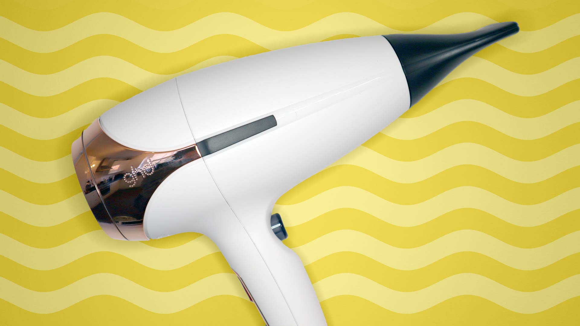 ghd Helios White Hairdryer