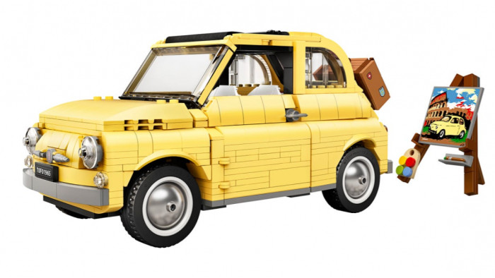 This LEGO Fiat 500 has us wishing for our summer holidays