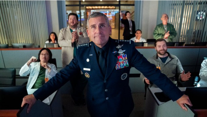 The new US Office? Netflix reveals first images for Space Force