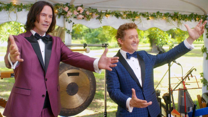 Bill & Ted Face The Music is out in the UK today - party on!