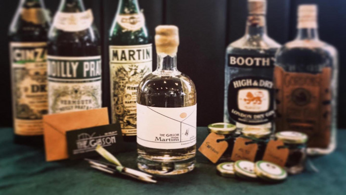 This Gibson Martini limited edition bottle is the ultimate lockdown treat