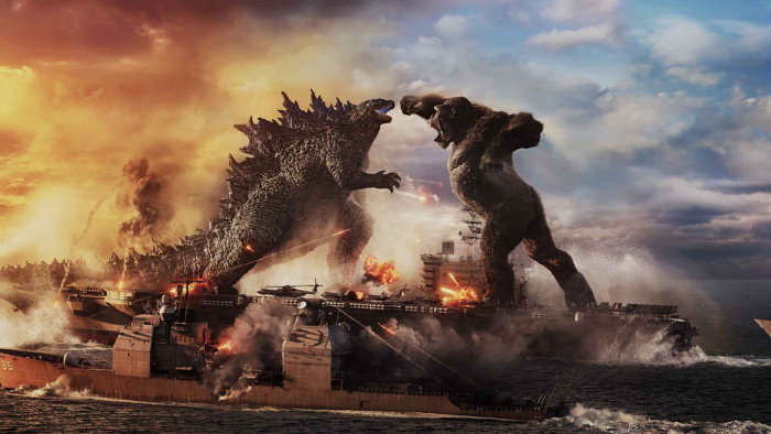 Watching King Kong punch Godzilla in the face is the best thing you'll see today