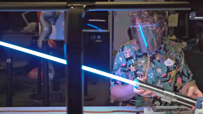 Disney reveals best look yet at its 'real' Star Wars lightsaber