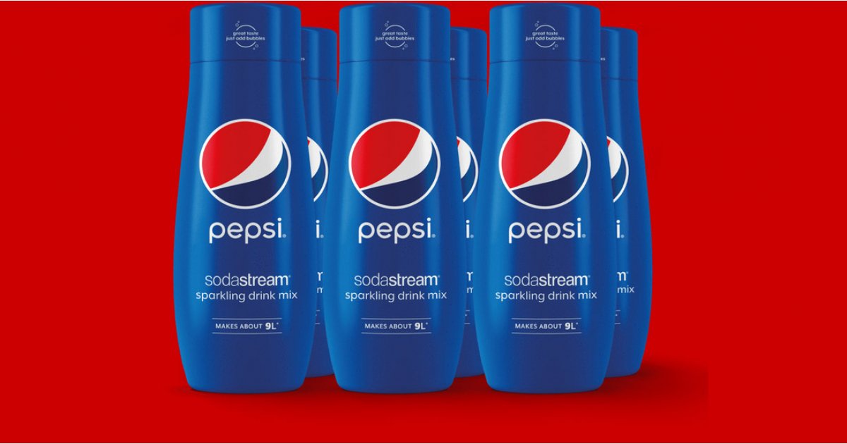 Soda Dream! Pepsi and 7UP head to SodaStream