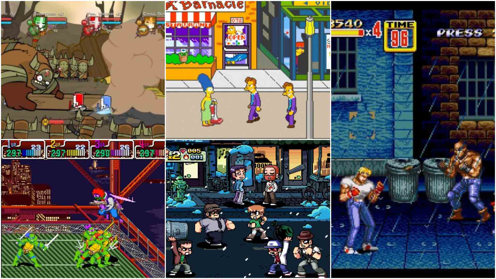 6 games Beat'em up inesquecíveis 