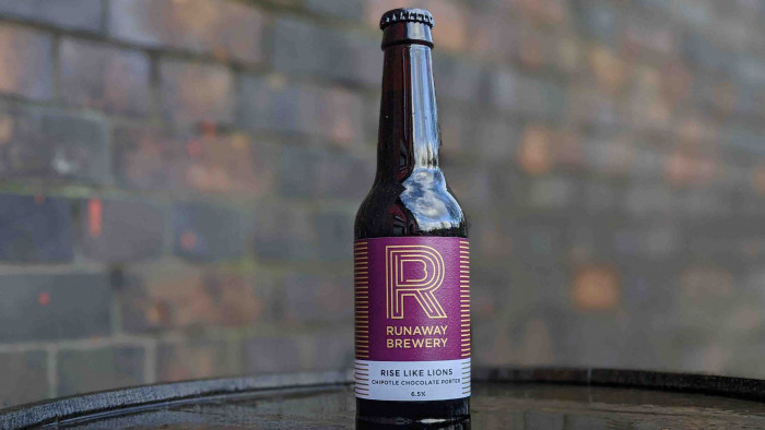 Beer Of The Week Runaway Brewery, Budweiser Bottle Shaped Fire Pit