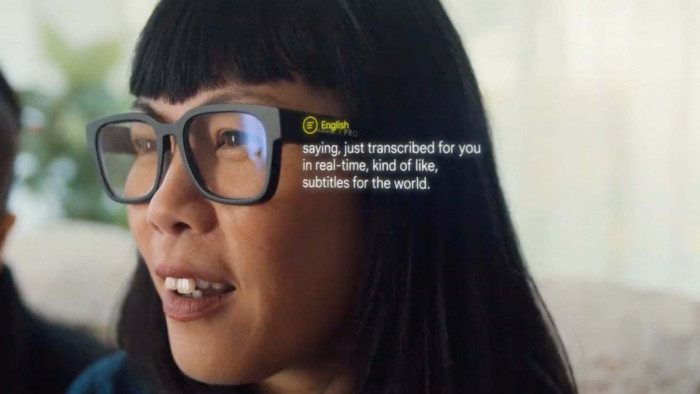 Google just showed off some AR glasses that will translate the world for you