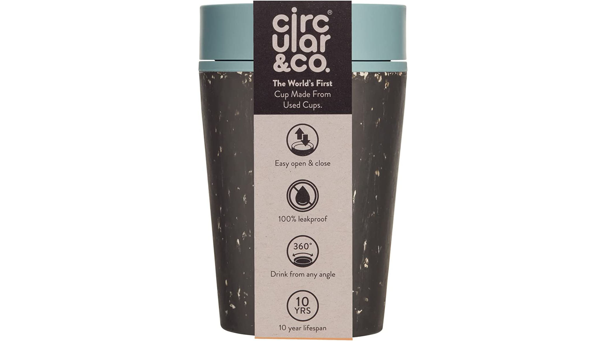 Plant-based Sustainable Deluxe Cup, Reusable Coffee Mug With