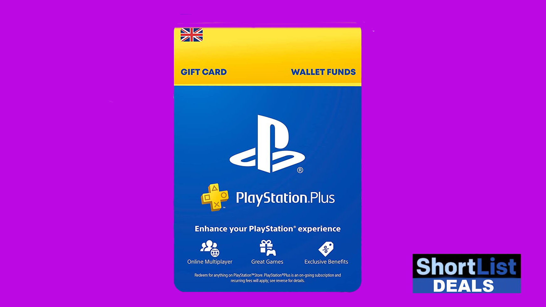 Buy PlayStation gift card & PS Plus membership cheap!