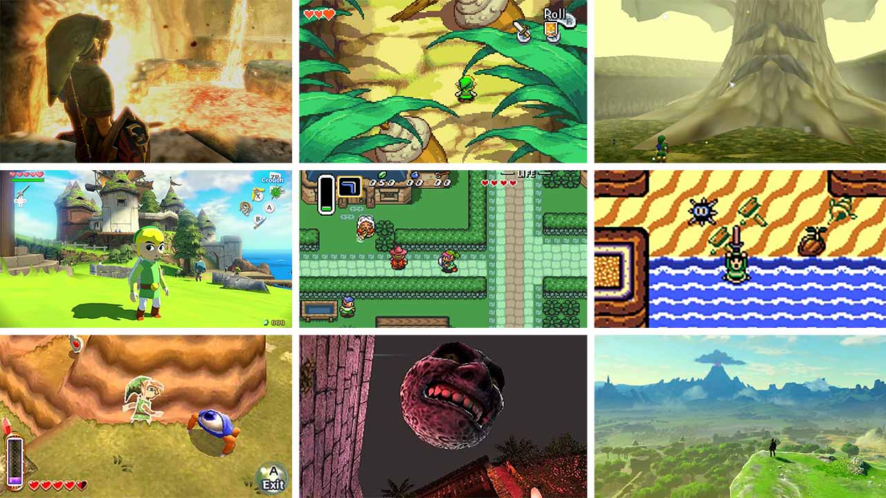 The Best Legend of Zelda Games