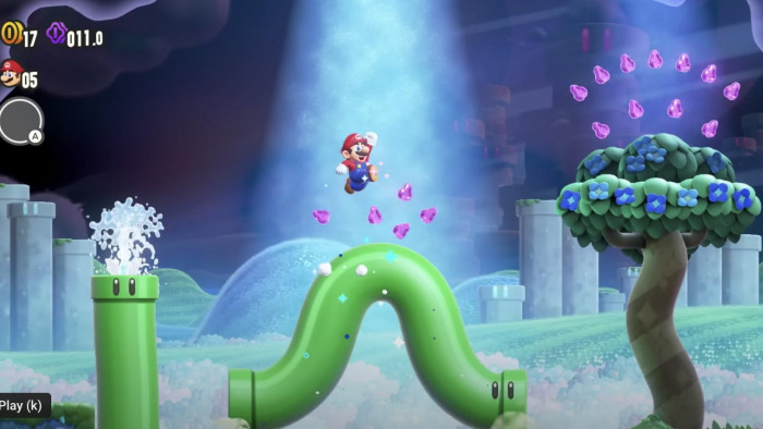 Super Mario Wonder looks like old-school Mario on magic mushrooms