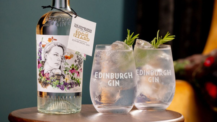 Eddie Izzard channels Fringe spirit with launch of limited edition Edinburgh Gin