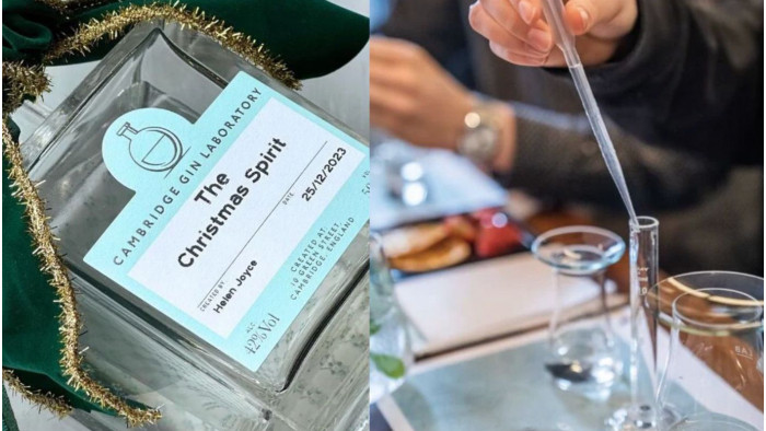 Cambridge Distillery's bespoke Christmas gin lab might be the ultimate pop-up