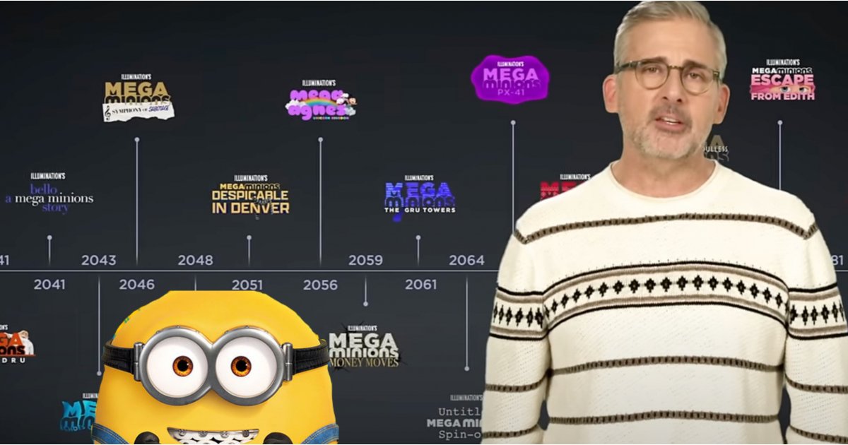 Steve Carell trolls Marvel in latest Minions 'Megaverse' parody