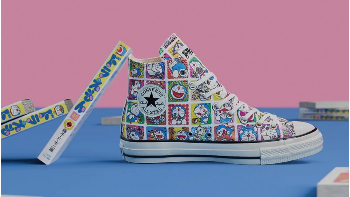 Converse teams up with Doraemon for exclusive sneaker drop