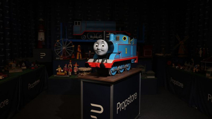 You can now own one of the original Thomas the Tank Engine props