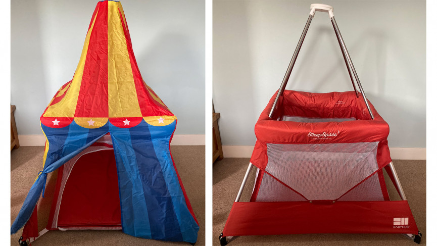 Teepee shop travel cot