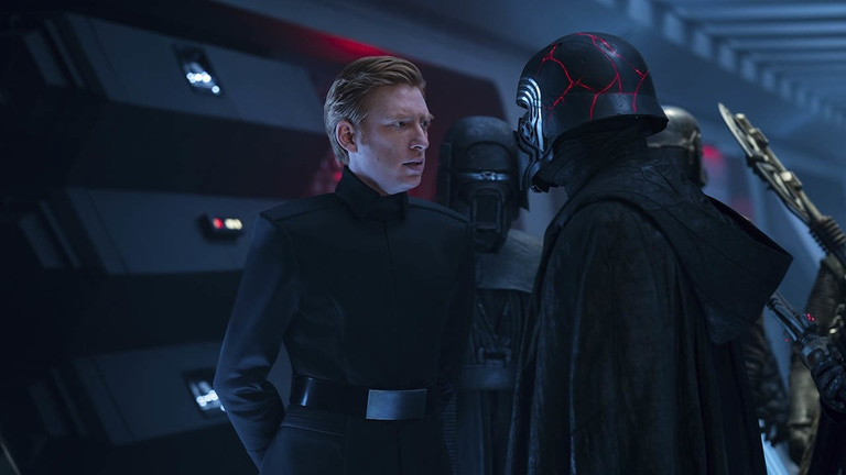 Exclusive: Richard E Grant and Domhnall Gleeson chat Star Wars