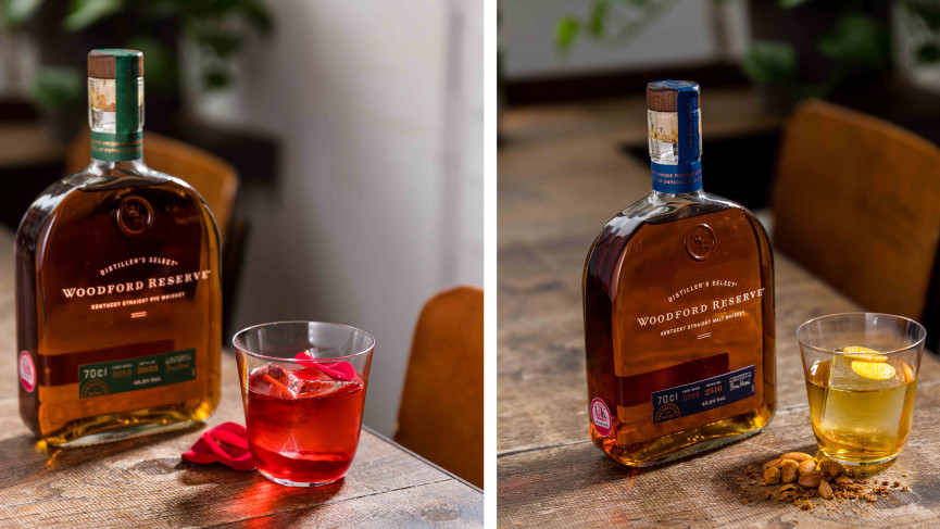 Celebrate the week the old-fashioned way in style with Woodford Reserve whiskey