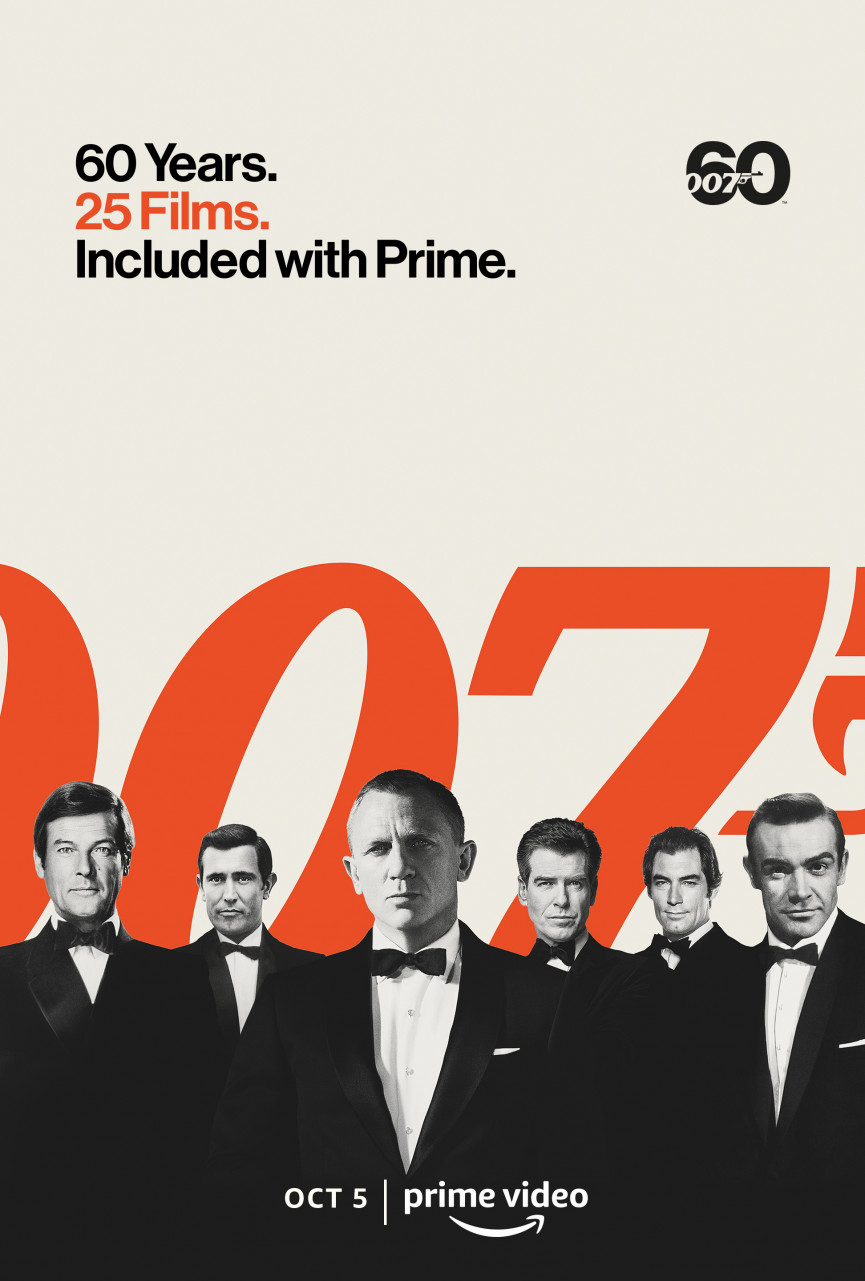 Every James Bond movie is now streaming on Prime Video