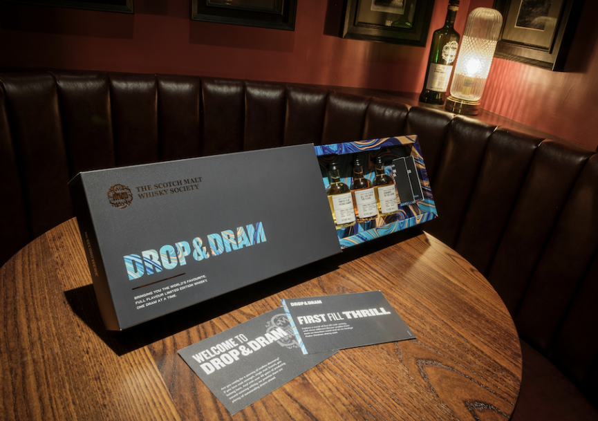 The Scotch Malt Whisky Society's new monthly subscription service is Santa's gift to us