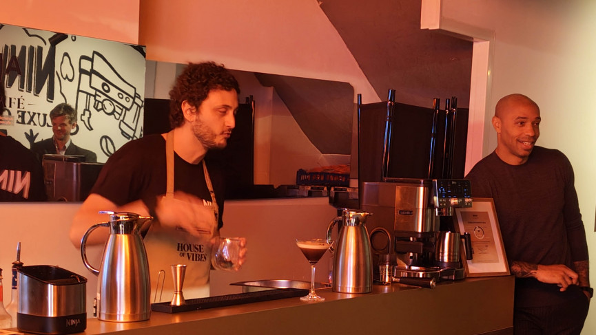 Thierry Henry on how to make the perfect cup of coffee