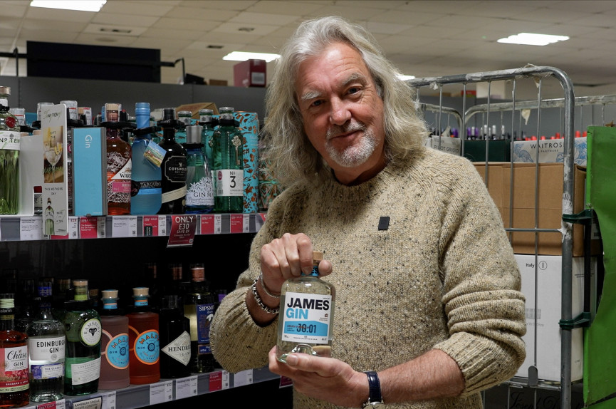 Changing gears? James May’s James Gin officially launches in Waitrose